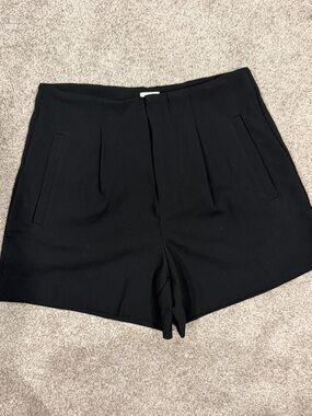 a new day Black High-Waist Tailored Shorts